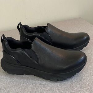 Alegria Kavalry Slip On Leather Sneakers.